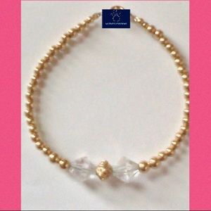 14kt gold filled beaded handmade bracelet